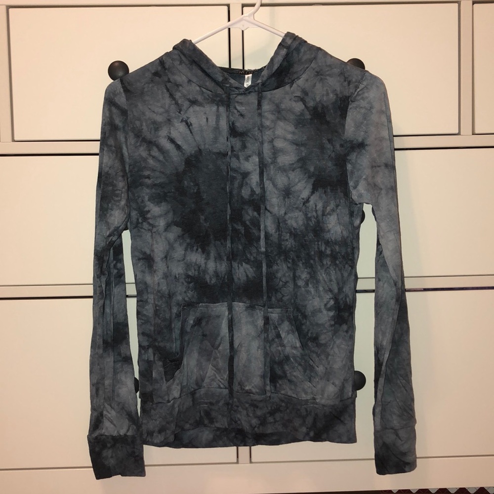 Tie dyed Hoded Top